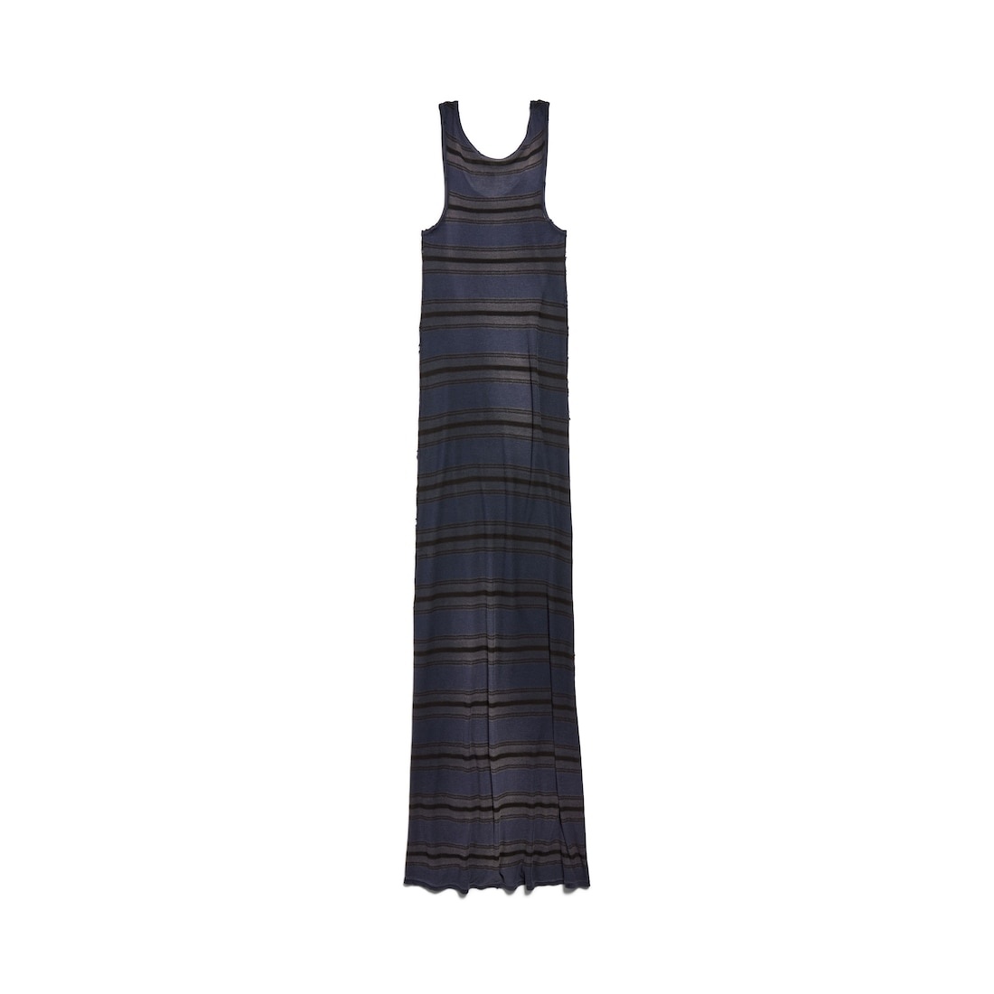 Women's Maxi Tank Top Dress in Black/multicolored - 6