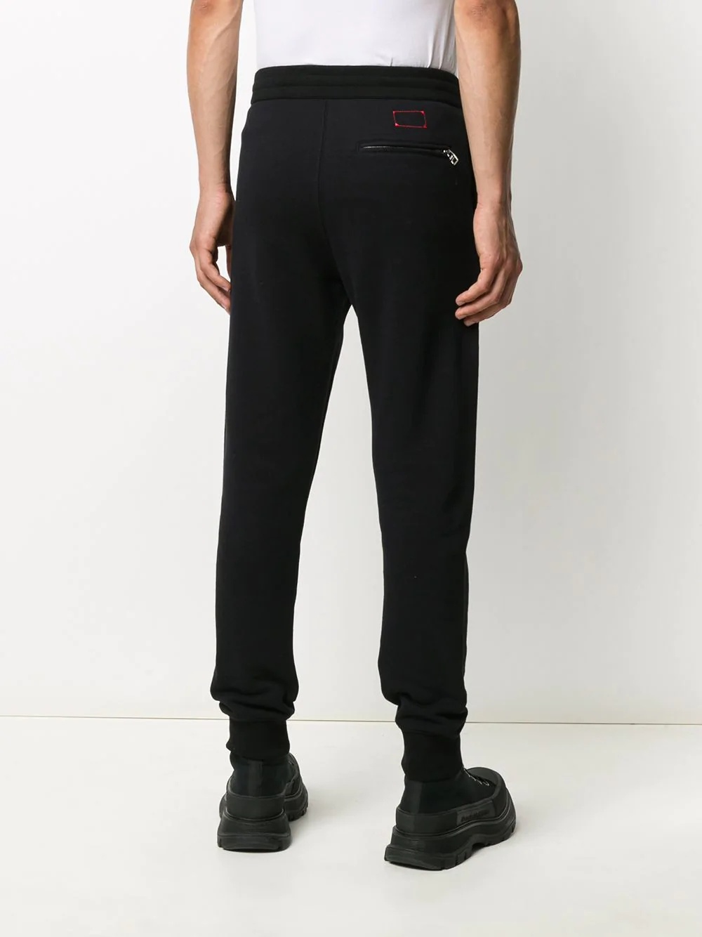 McQueen cotton track pants - 4