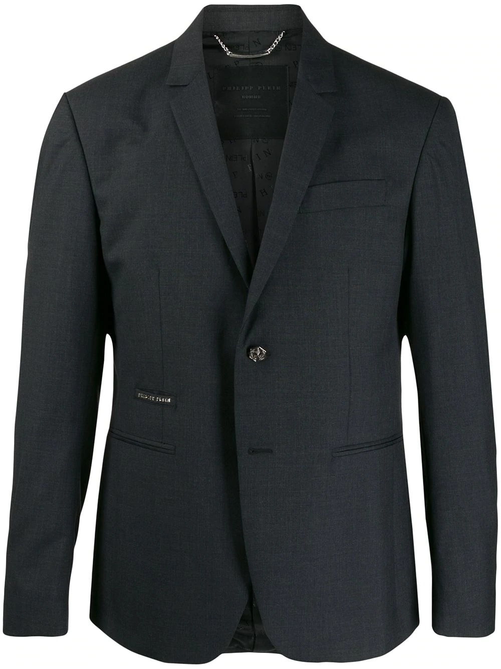 Istitutional single-breasted tailored blazer - 1