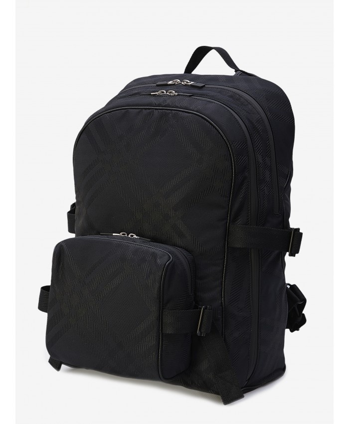 Jacquard Check backpack - 2