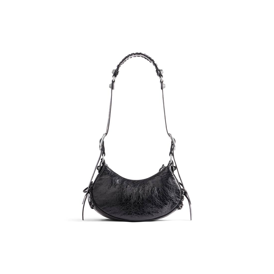 Women's Le Cagole Xs Shoulder Bag With Corset  in Black - 6