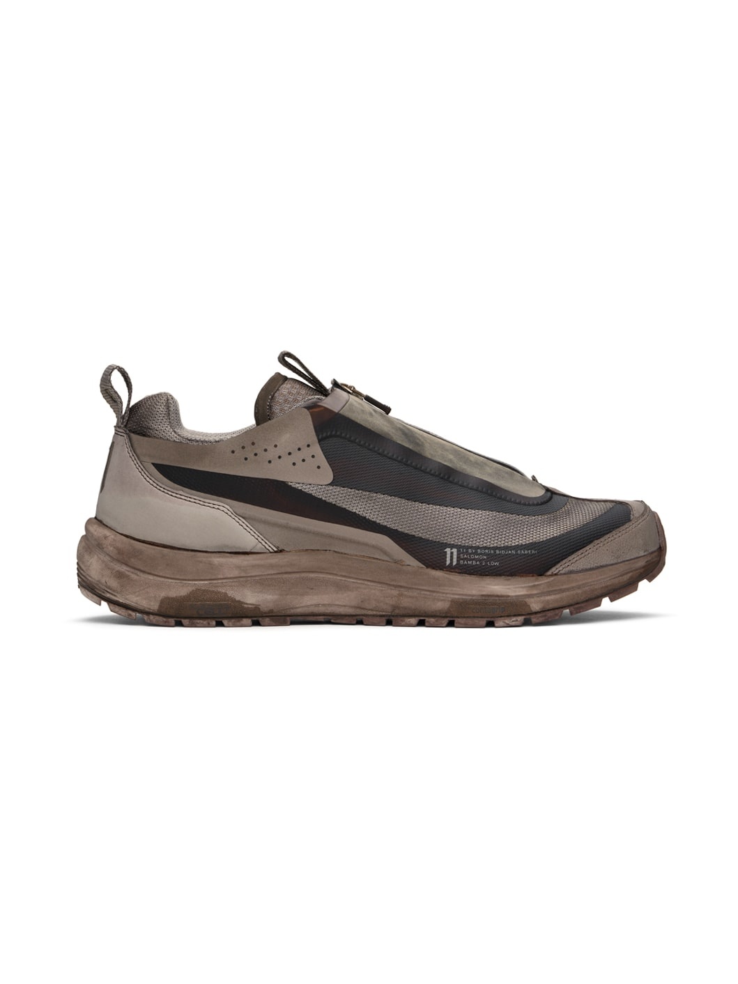 Taupe Salomon Edition Bamba 2 Low Sneakers - 1