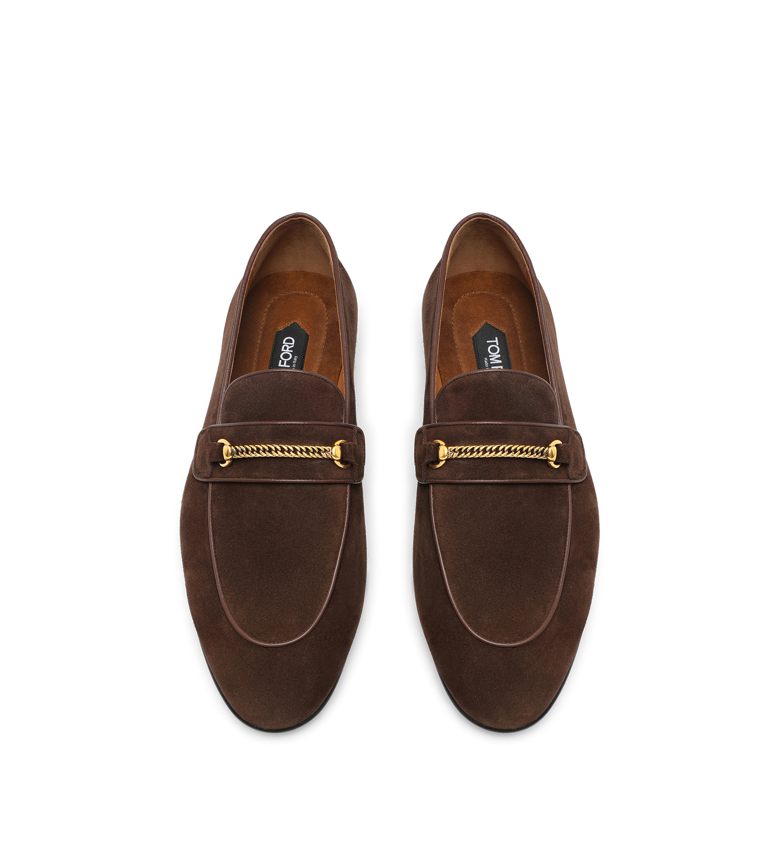SUEDE LIAM CHAIN LOAFER - 2