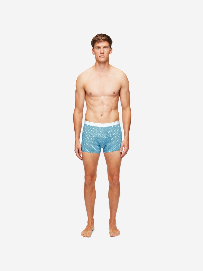 Men's Hipster Geometric Pima 3 Blue - 3