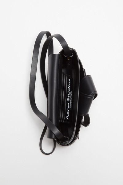 Acne Studios Musubi mini crossbody bag - Black outlook