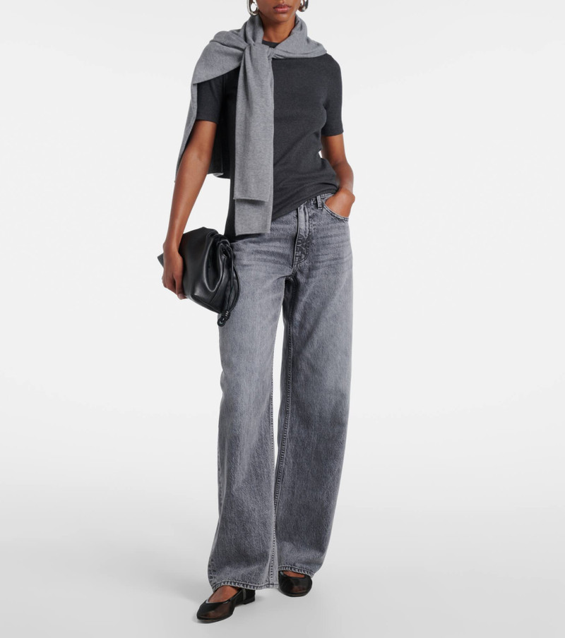 SLVRLAKE Cassie high-rise wide-leg jeans outlook