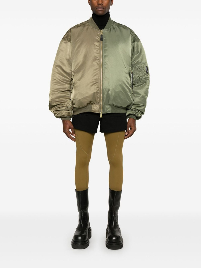 x Alpha Industries Double Zip bomber jacket 3