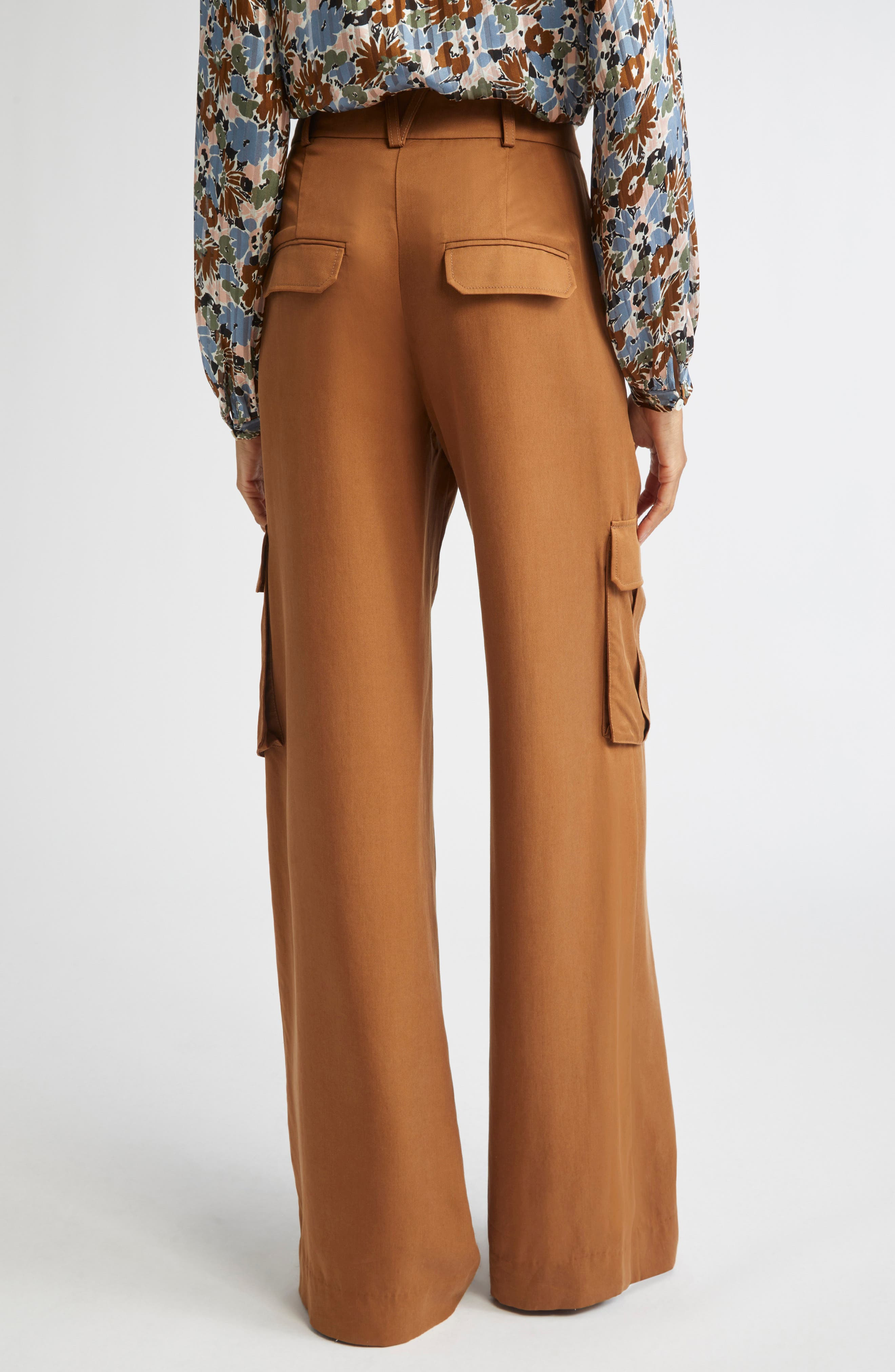 Veronica Beard Saul Cargo Pants in Whisky at Nordstrom - 3