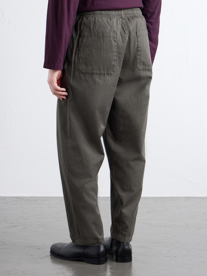 Straight-Leg Logo-Detailed Cotton-Twill Drawstring Sweatpants 4