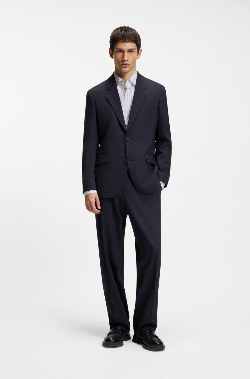 TWO-PIECE MODERN-FIT SUIT IN STRETCH TWILL 1