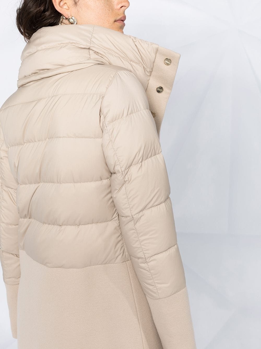 hooded padded coat - 3