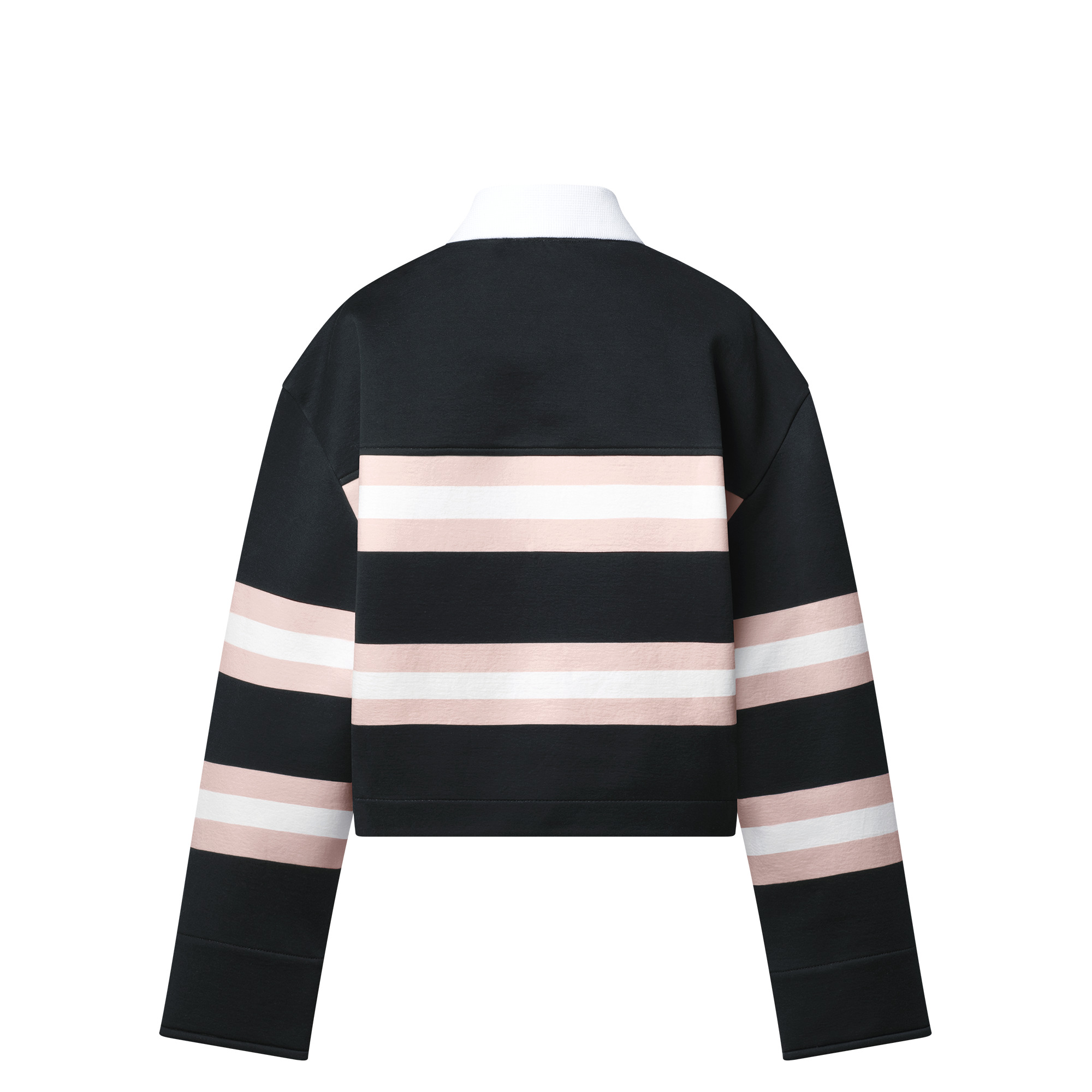 Chunky Stripes Polo Top - 3
