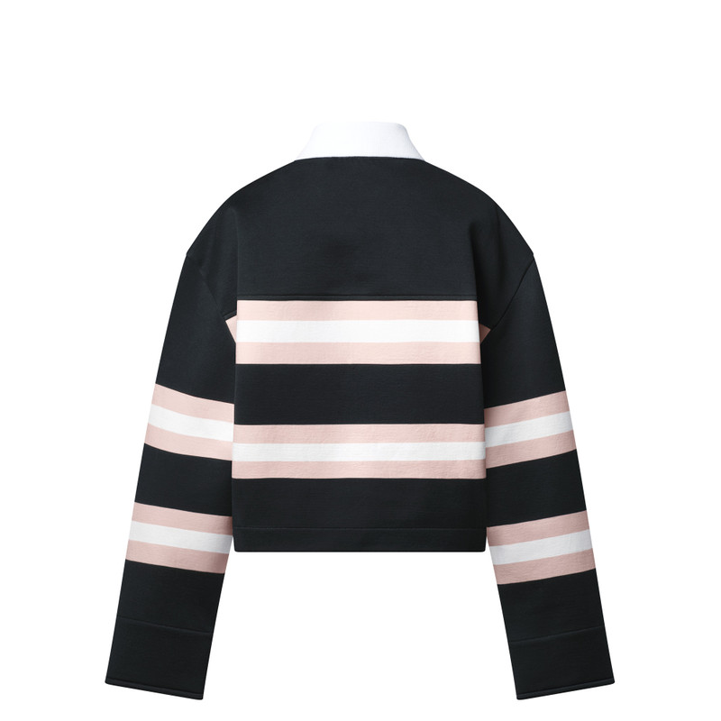 Chunky Stripes Polo Top 3