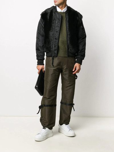 N°21 high-waist cargo trousers outlook