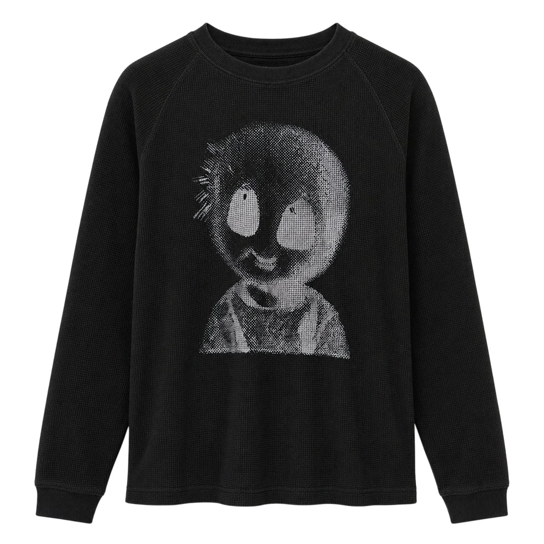Alien Machinery Waffle Long Sleeve Tee - 1