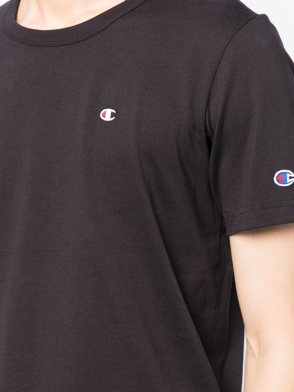 Reverse Weave crew-neck T-shirt - 5