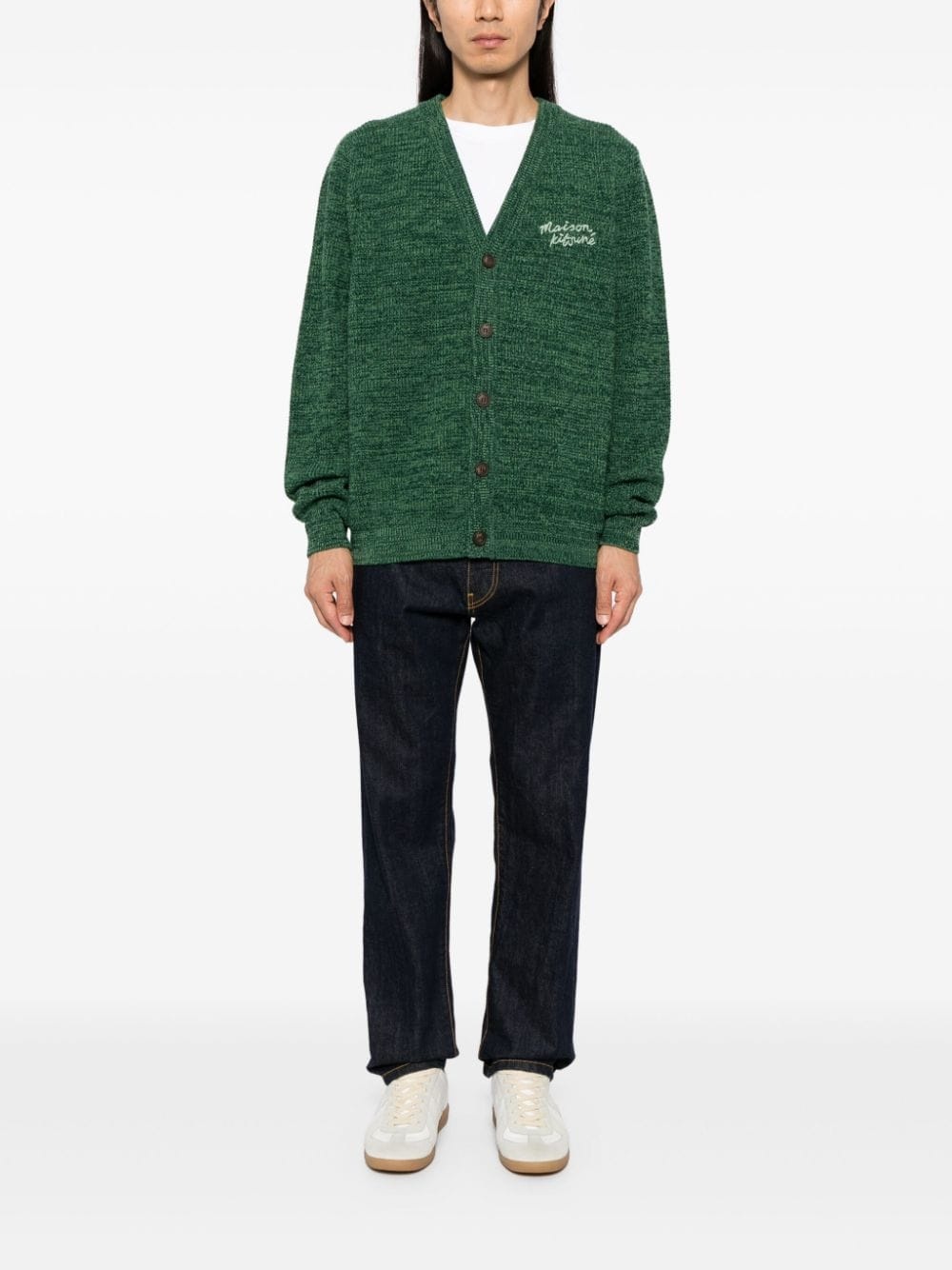 handwriting comfort cardigan - 2