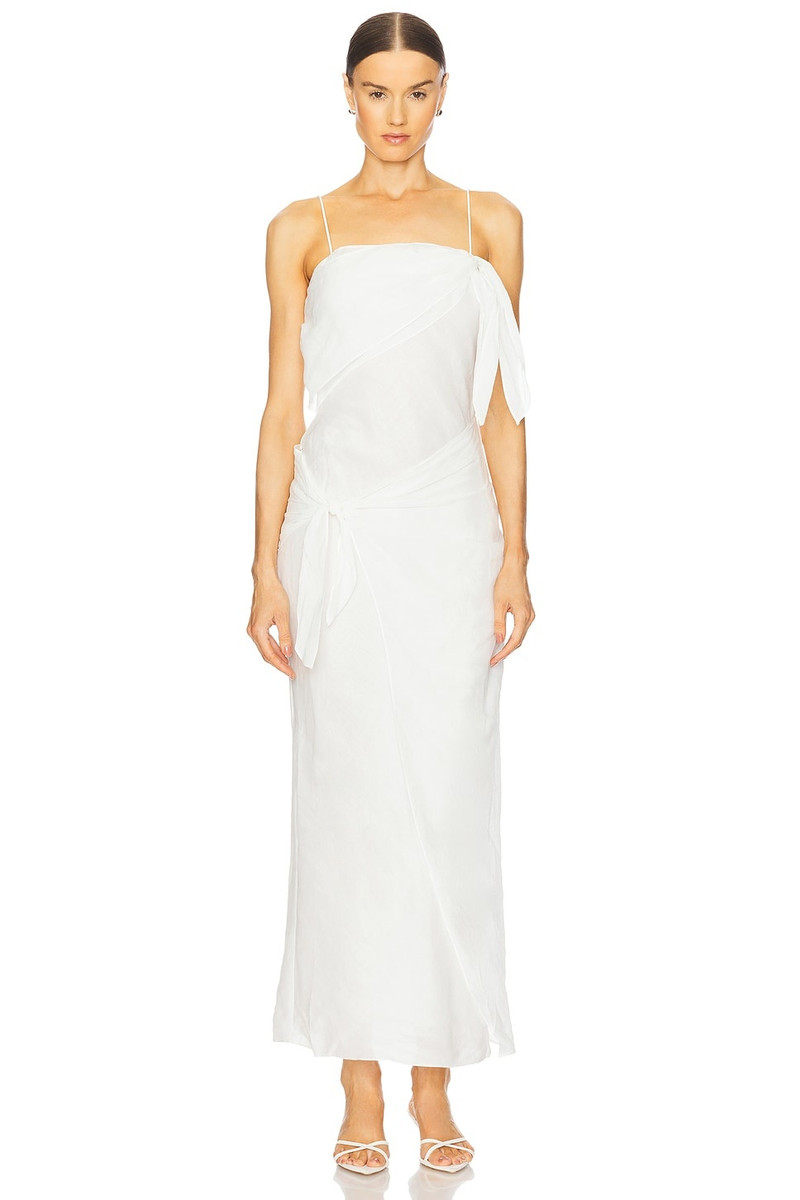 Rosalia Wrap Midi Dress - 1