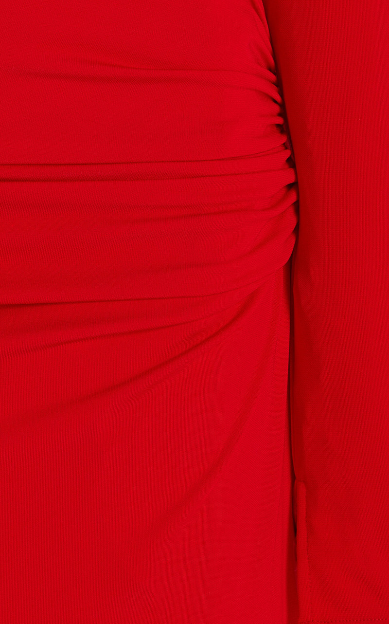 Ferrera Midi Dress red 5