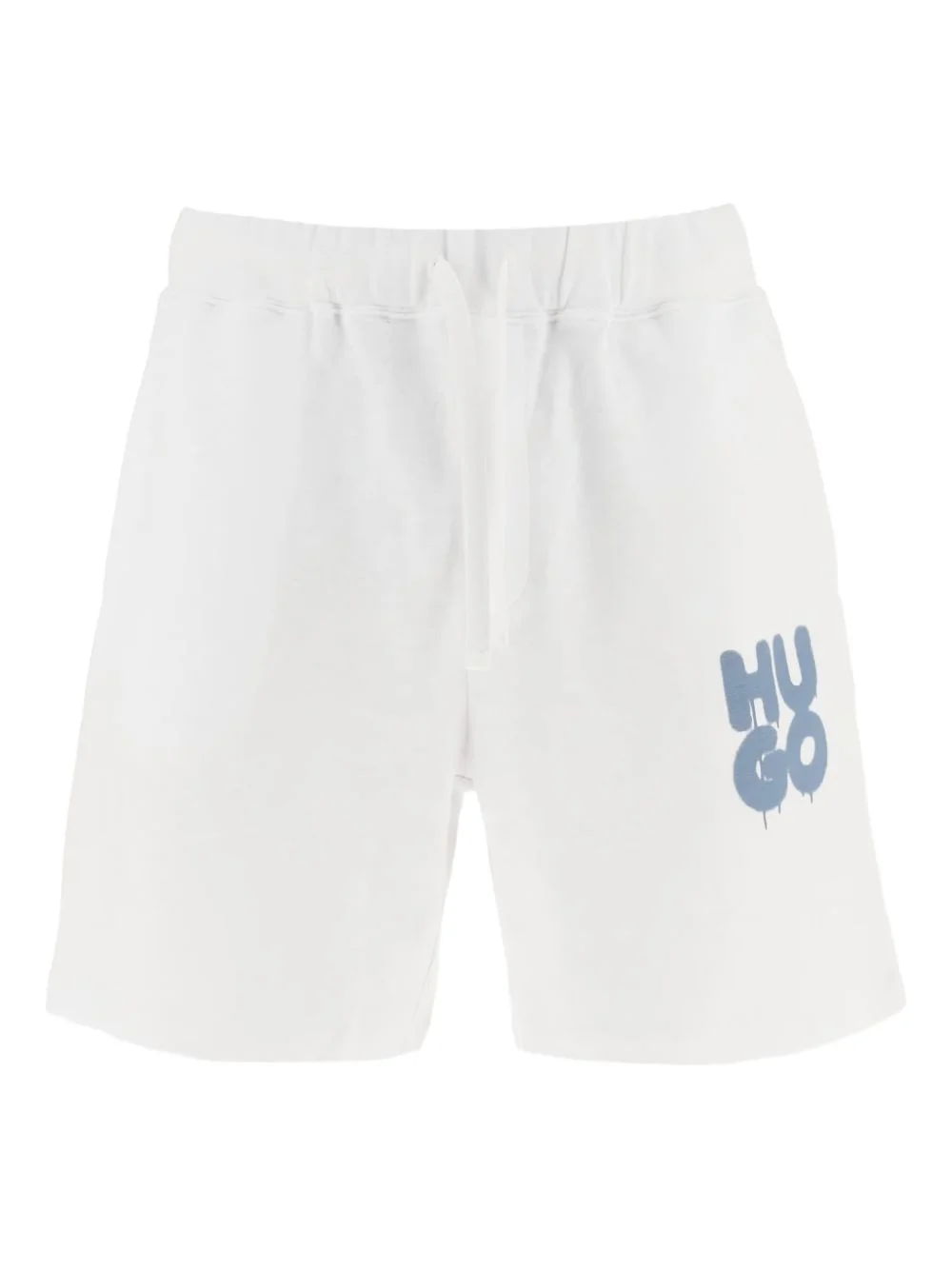 Dolivar Graffiti-logo shorts - 1