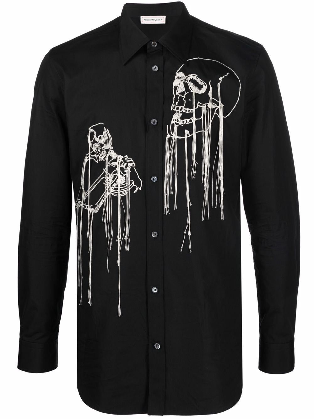 skull-print shirt - 1