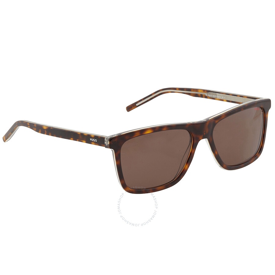 Hugo Boss - Hugo Boss Brown Square Men's Sunglasses HG 1003/S 0KRZ/70 56 - 2