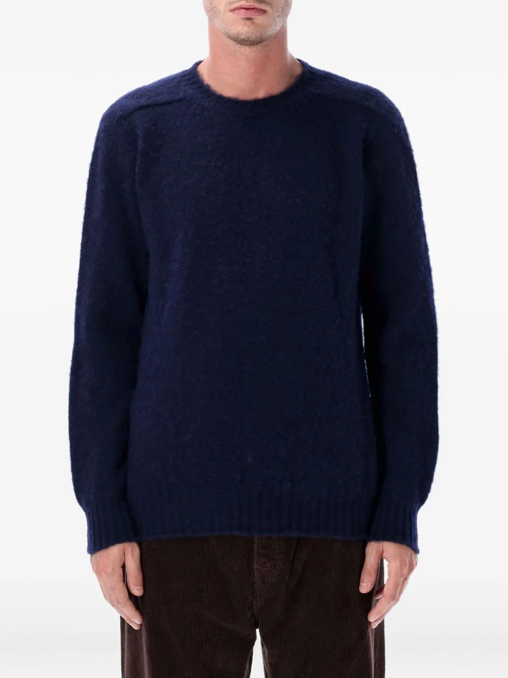 crew-neck long-sleeve sweater - 1