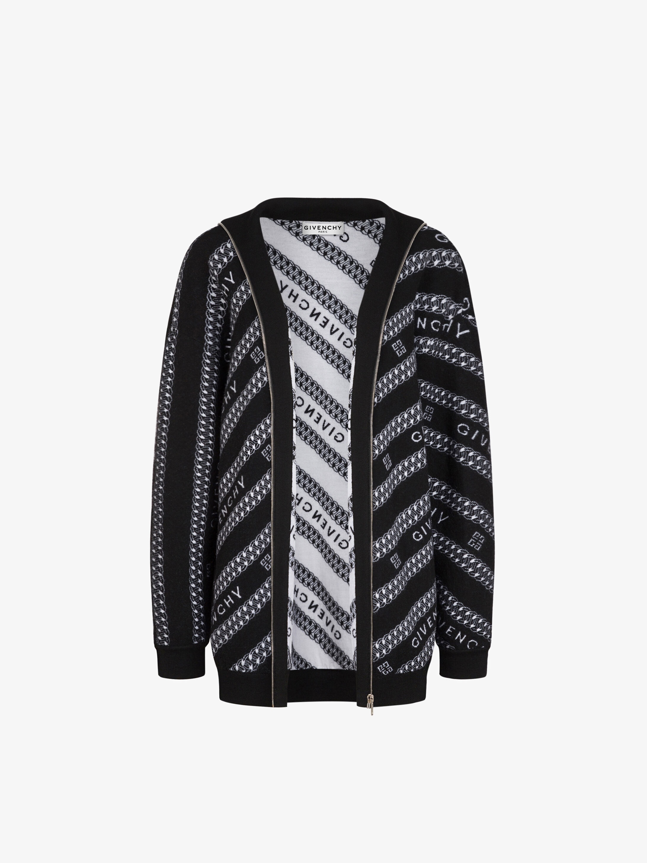 GIVENCHY Chain cardigan in jacquard - 6