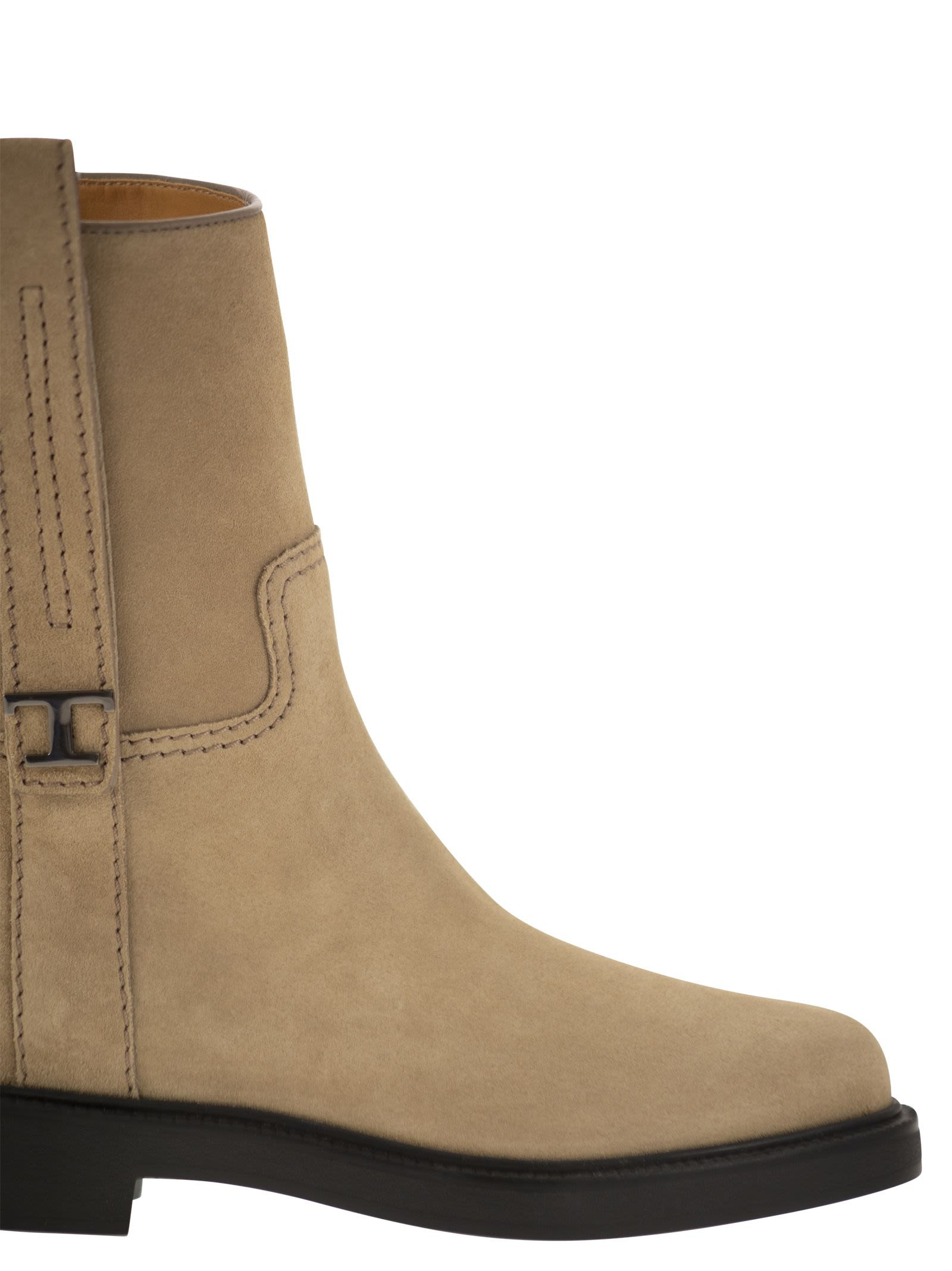 Tod's Women Suede Ankle Boot - 6