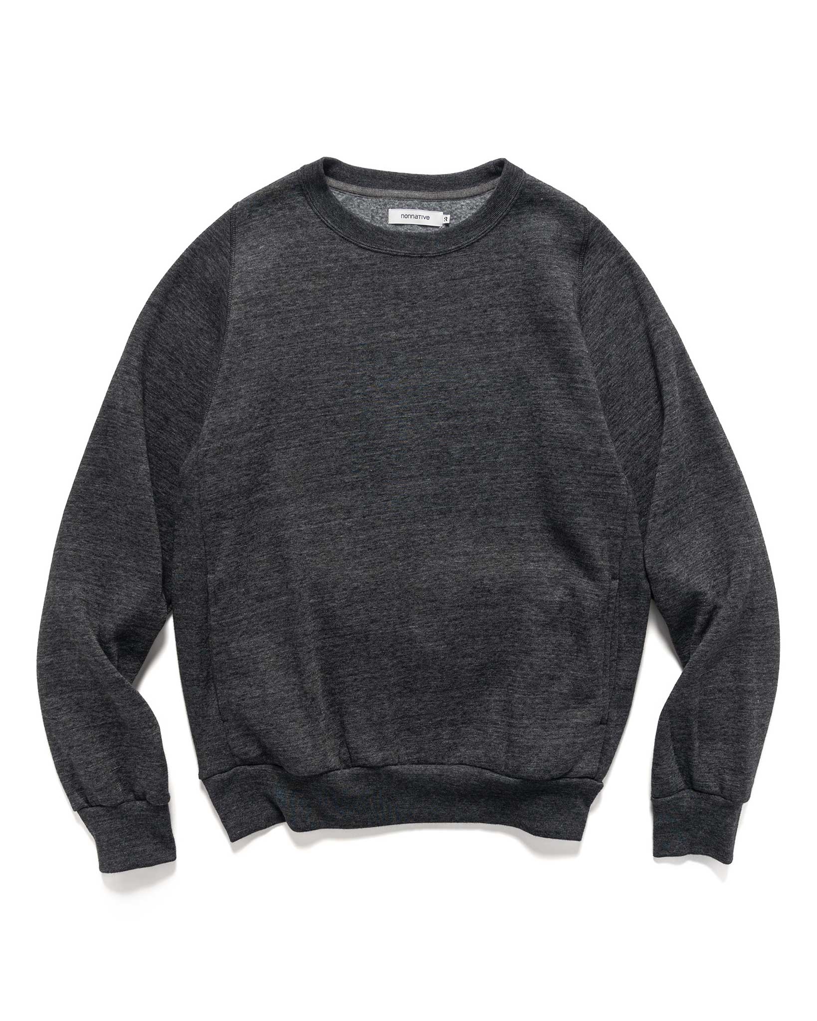 Dweller Crew Pullover C/P/R Sweat Charcoal - 1