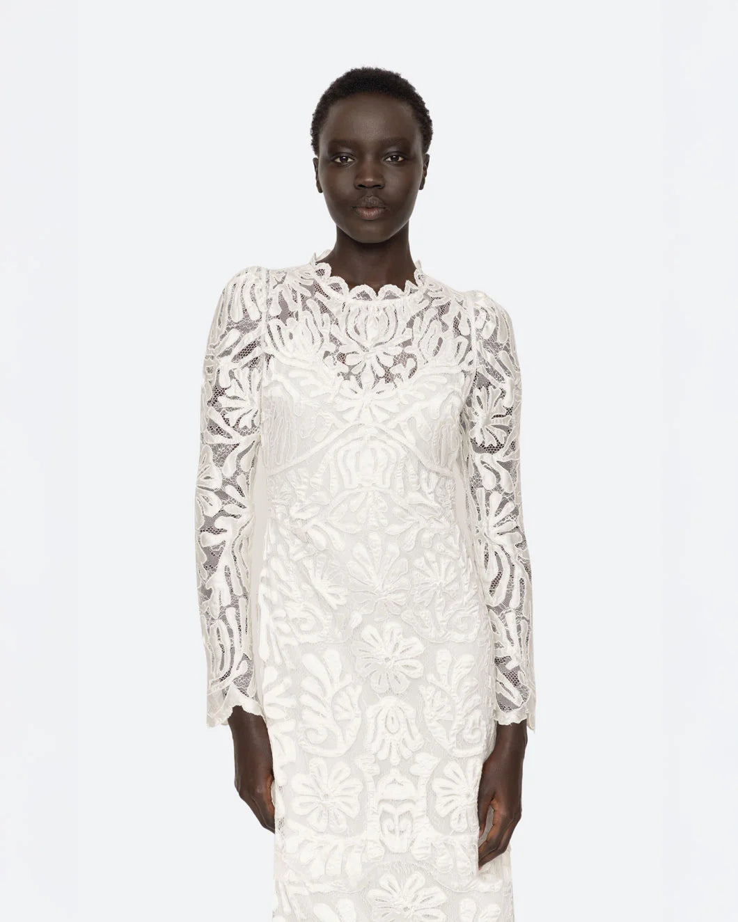 AGATHE LONG SLEEVE DRESS - 7