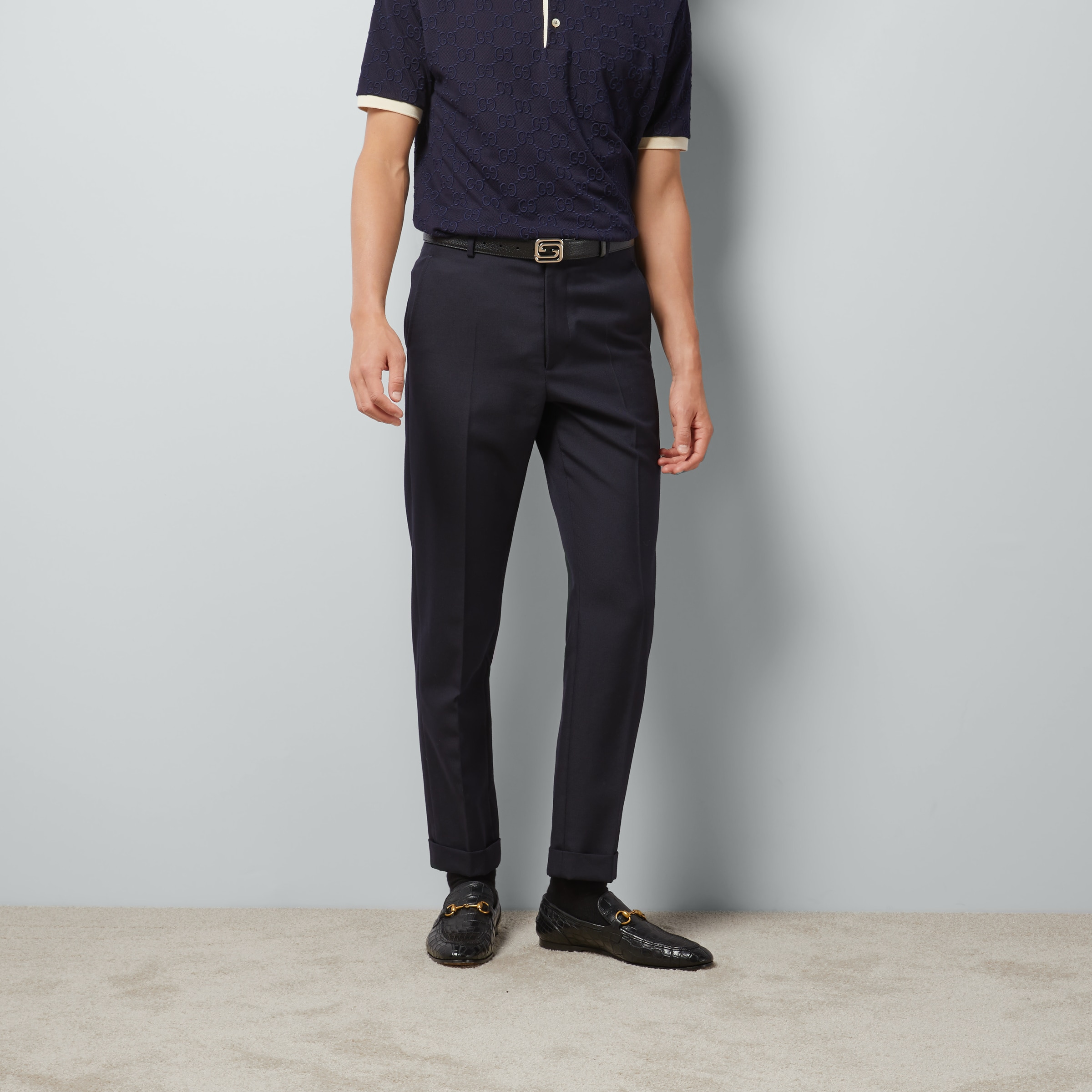 Wool twill pant - 4