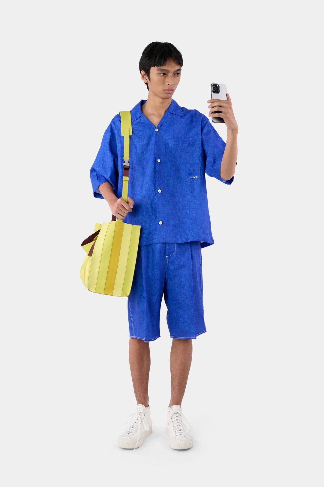 SHORT SLEEVE SHIRT / electric blue - 2