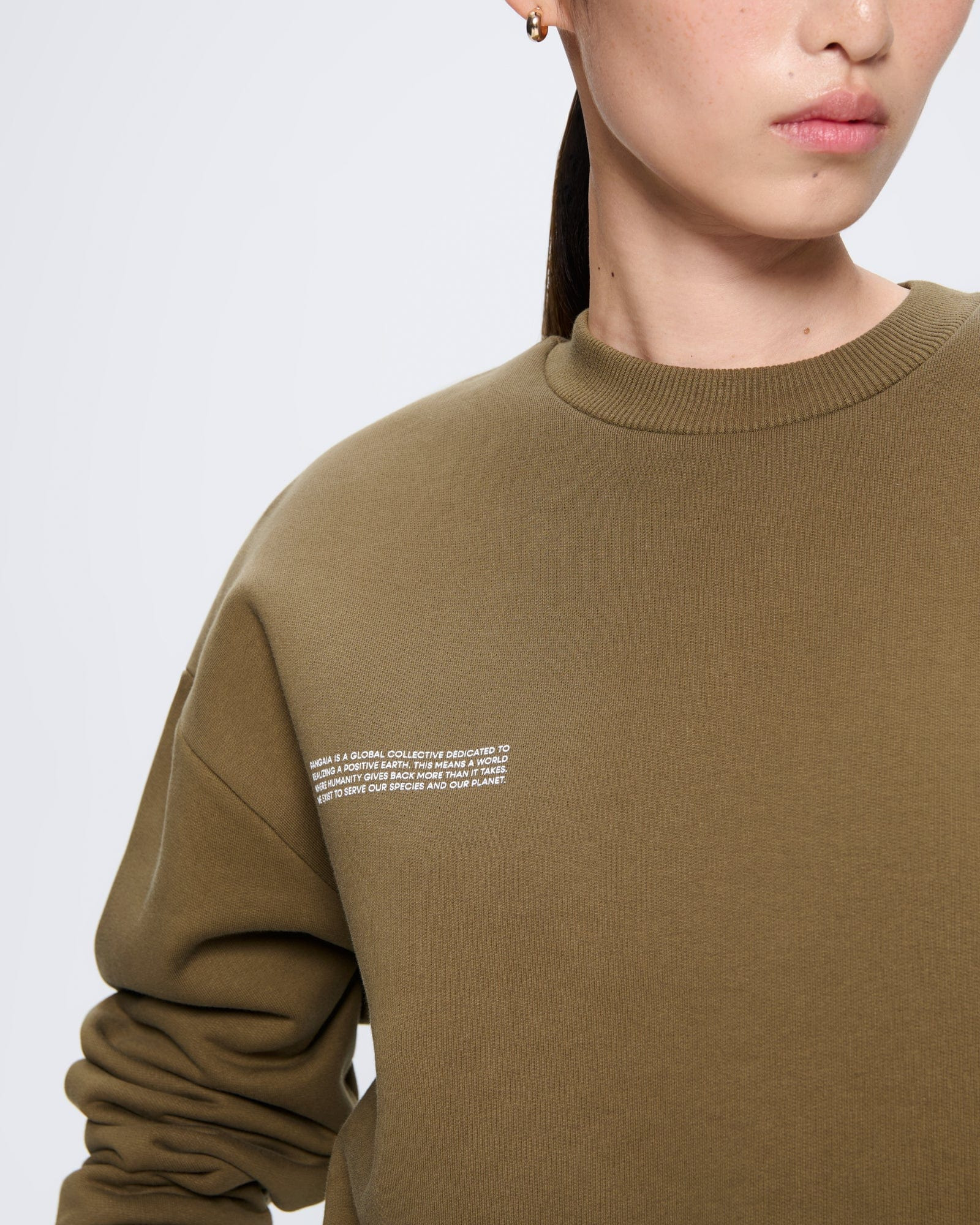 Womens 365 Heavyweight Sweatshirt - Soil Brown - 4