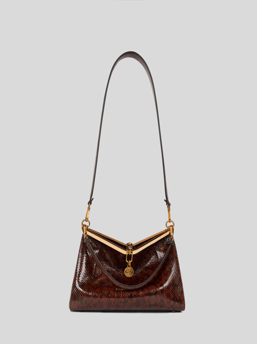 MEDIUM VELA BAG IN ELAPHE LEATHER - 2
