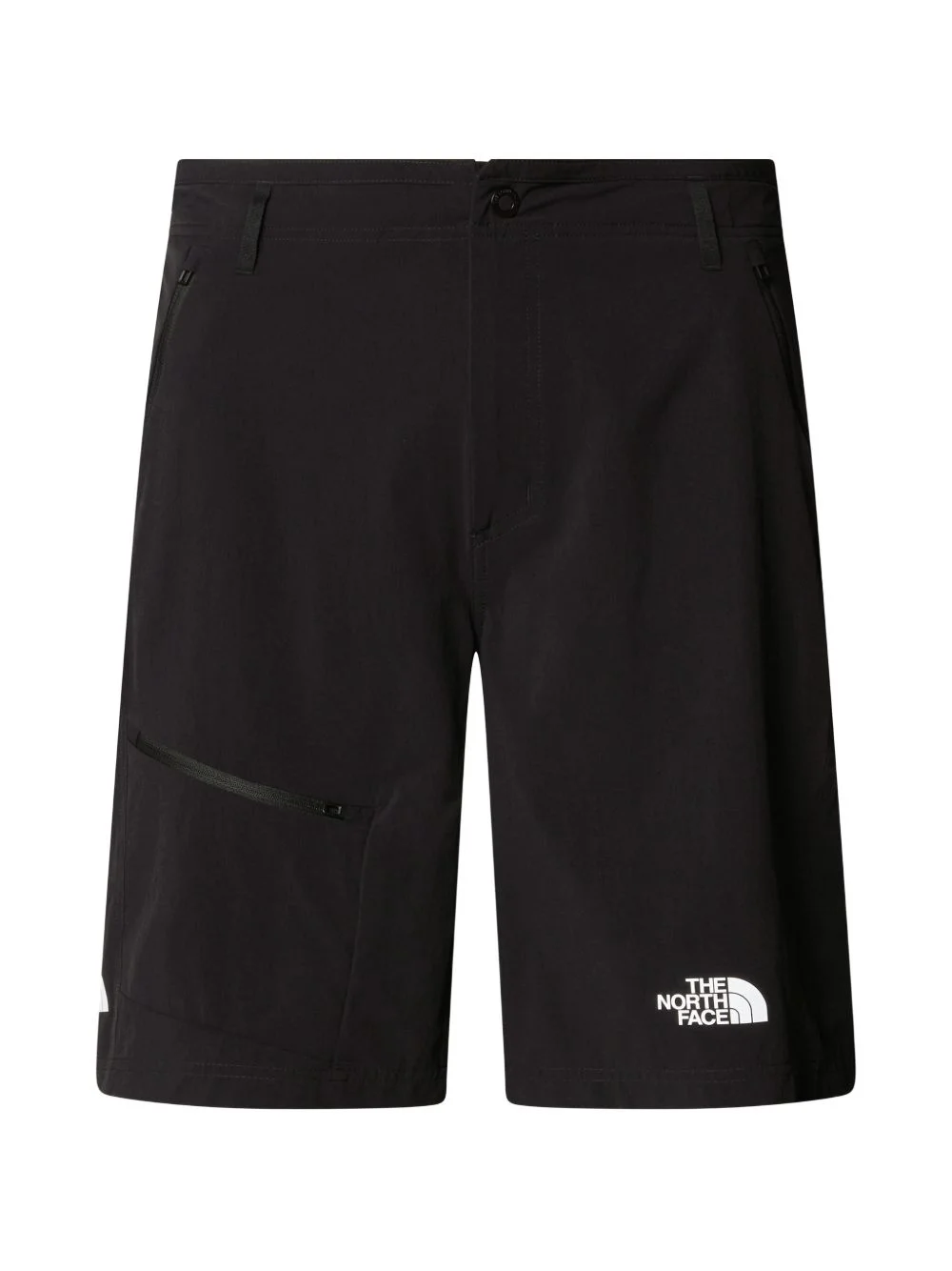 zip-up shorts - 1