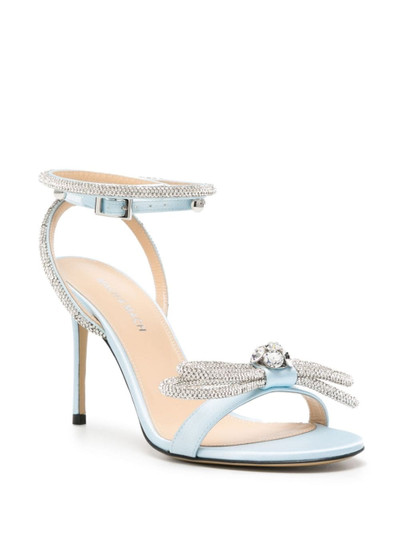 MACH & MACH crystal-embellished 100mm sandals outlook