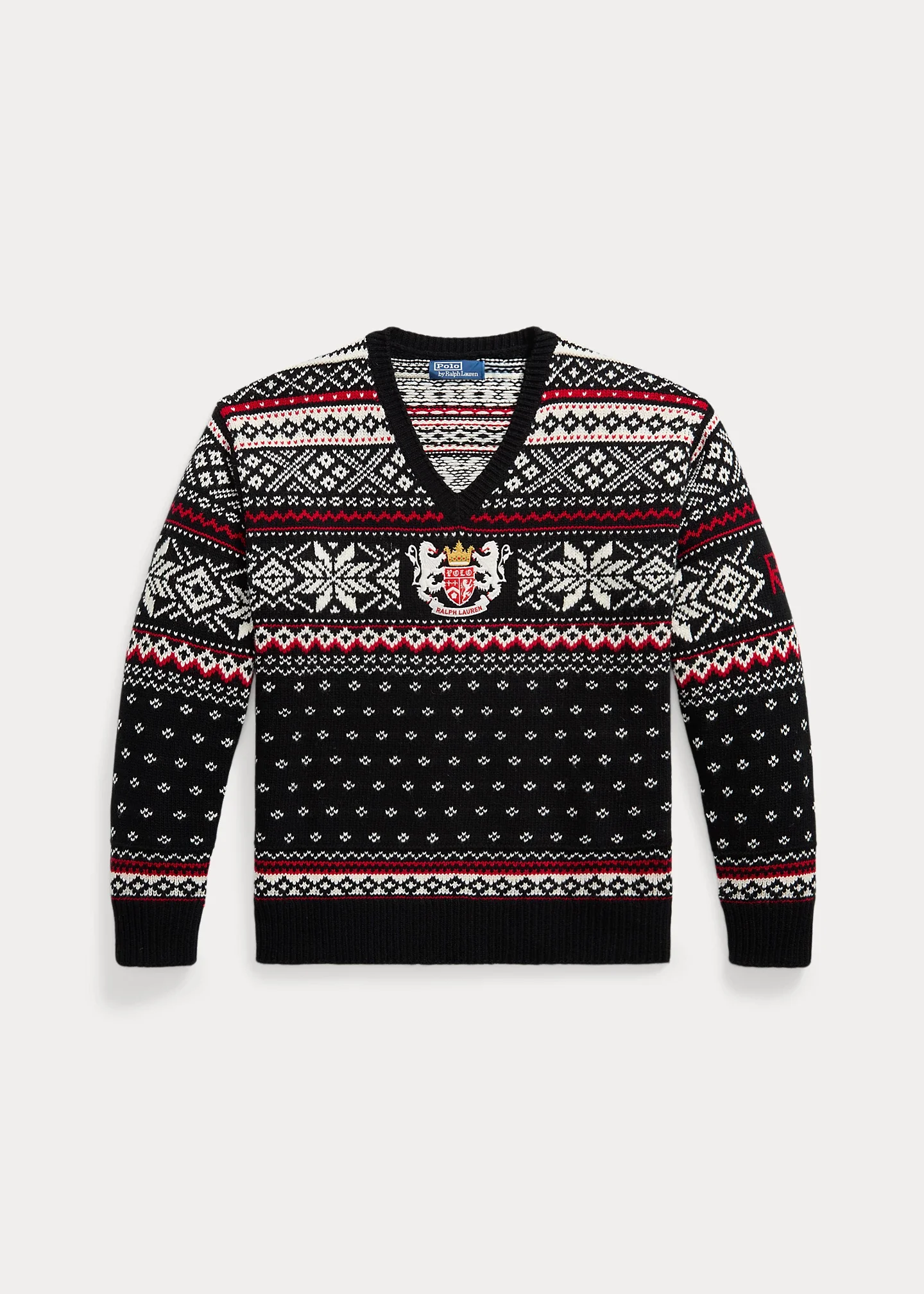 Embroidered Wool Sweater - 1