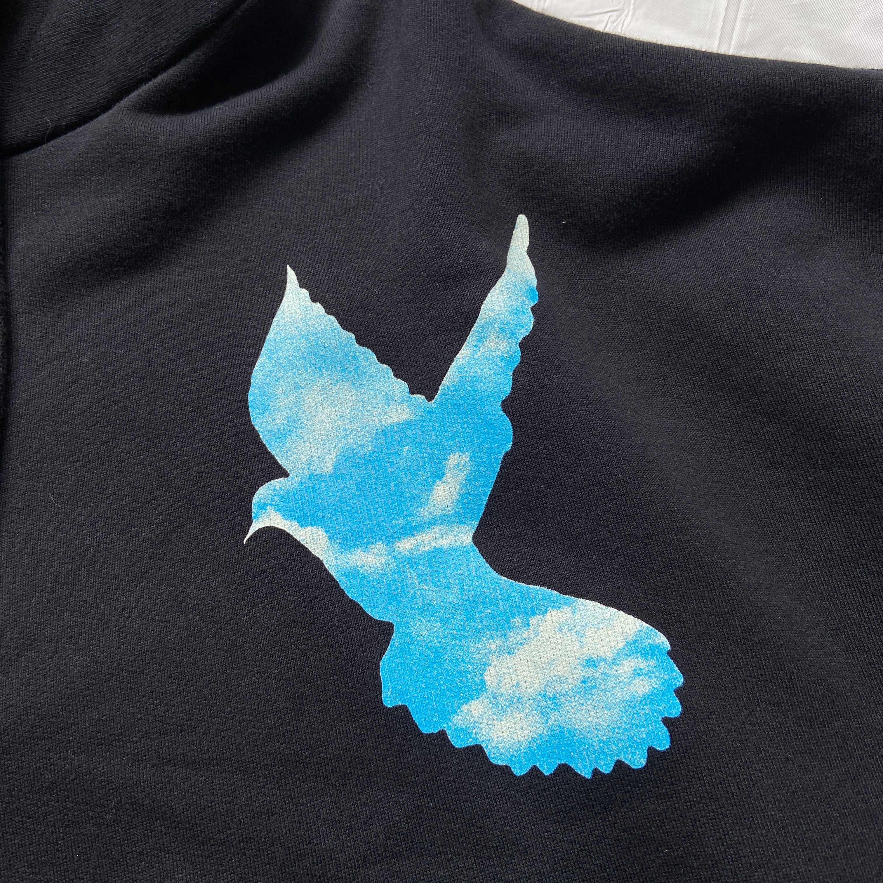 Off white not real dove extended oversized hoodie M - 5