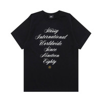 STUSSY Sport Script T-Shirt Blac Tシャツ Stüssy: Men's Sport Script T-Shirt (Black) | DSMNY E-SHOP