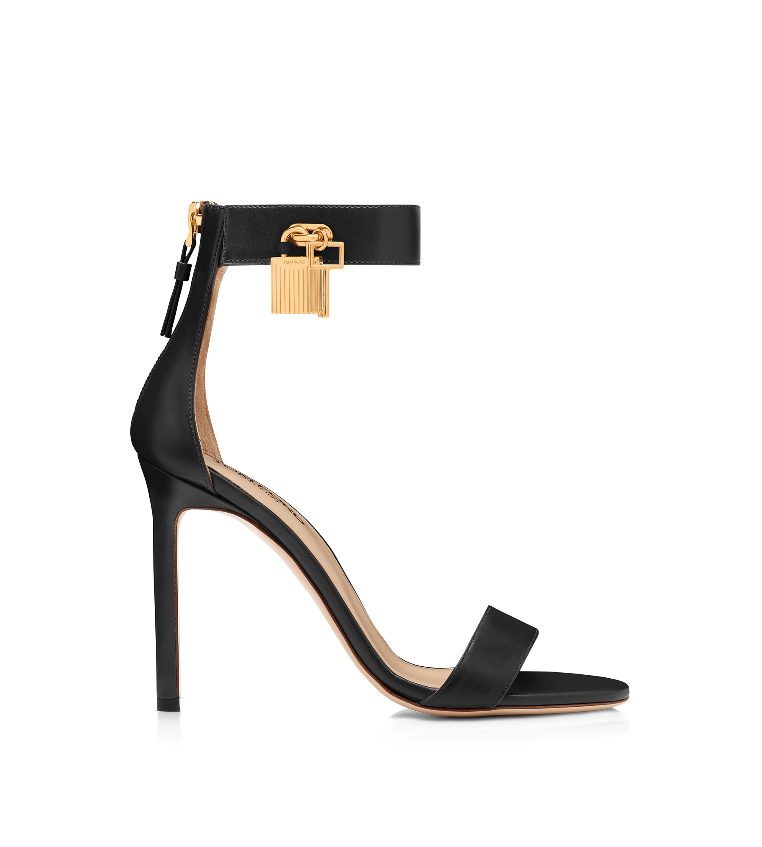 LEATHER PADLOCK SANDAL - 1