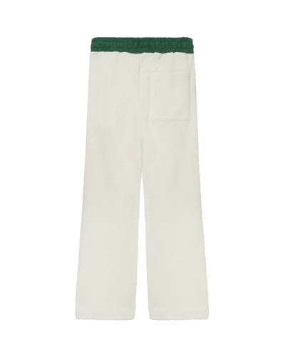 CASABLANCA Off-White Cashmere Colour Block Sweatpants outlook