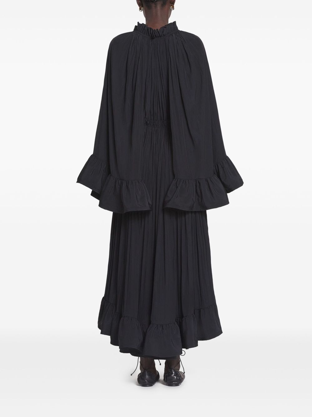 ruffled midi dress - 3
