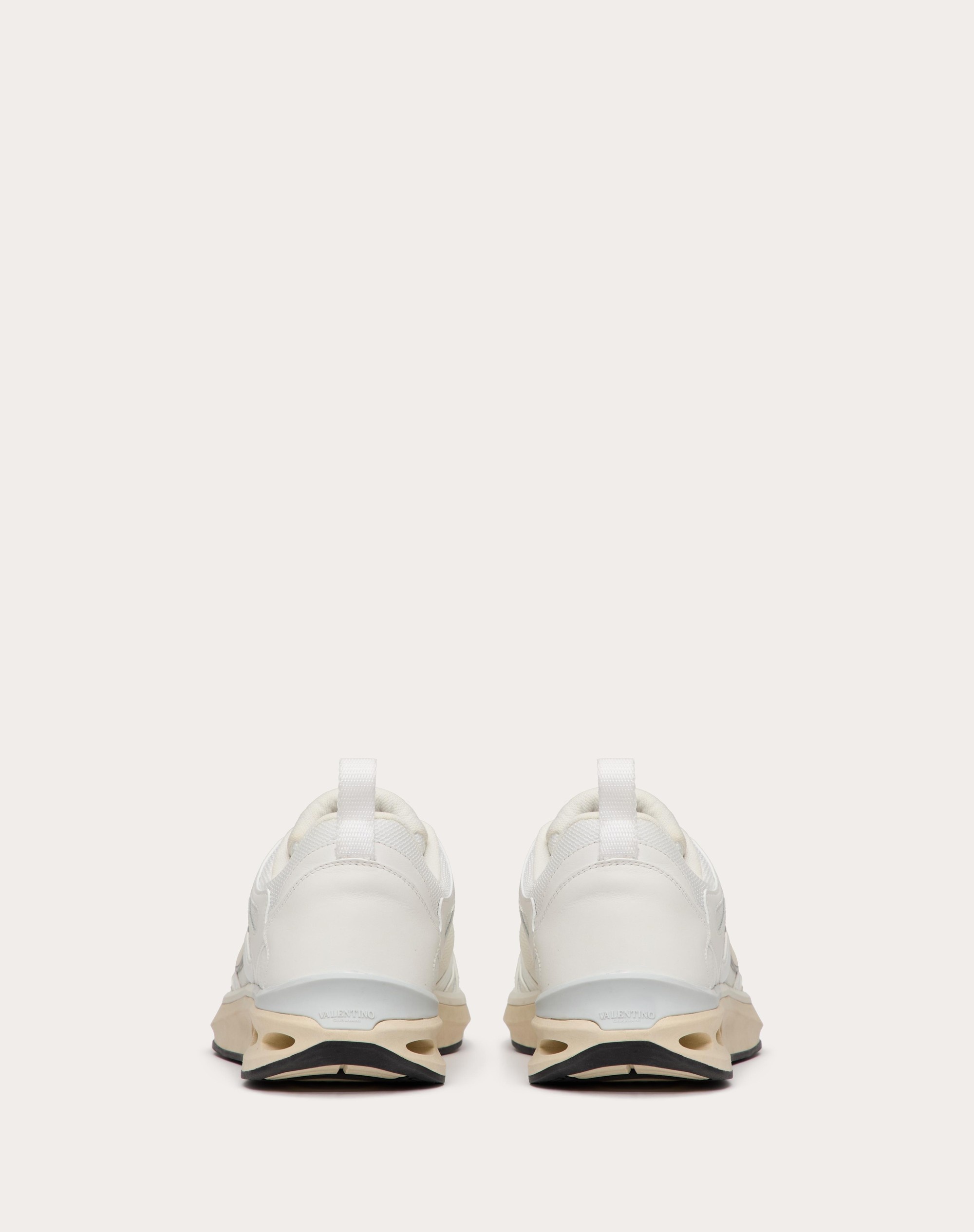 VLOGO EASYJOG LOW-TOP SNEAKER IN CALFSKIN AND FABRIC - 2