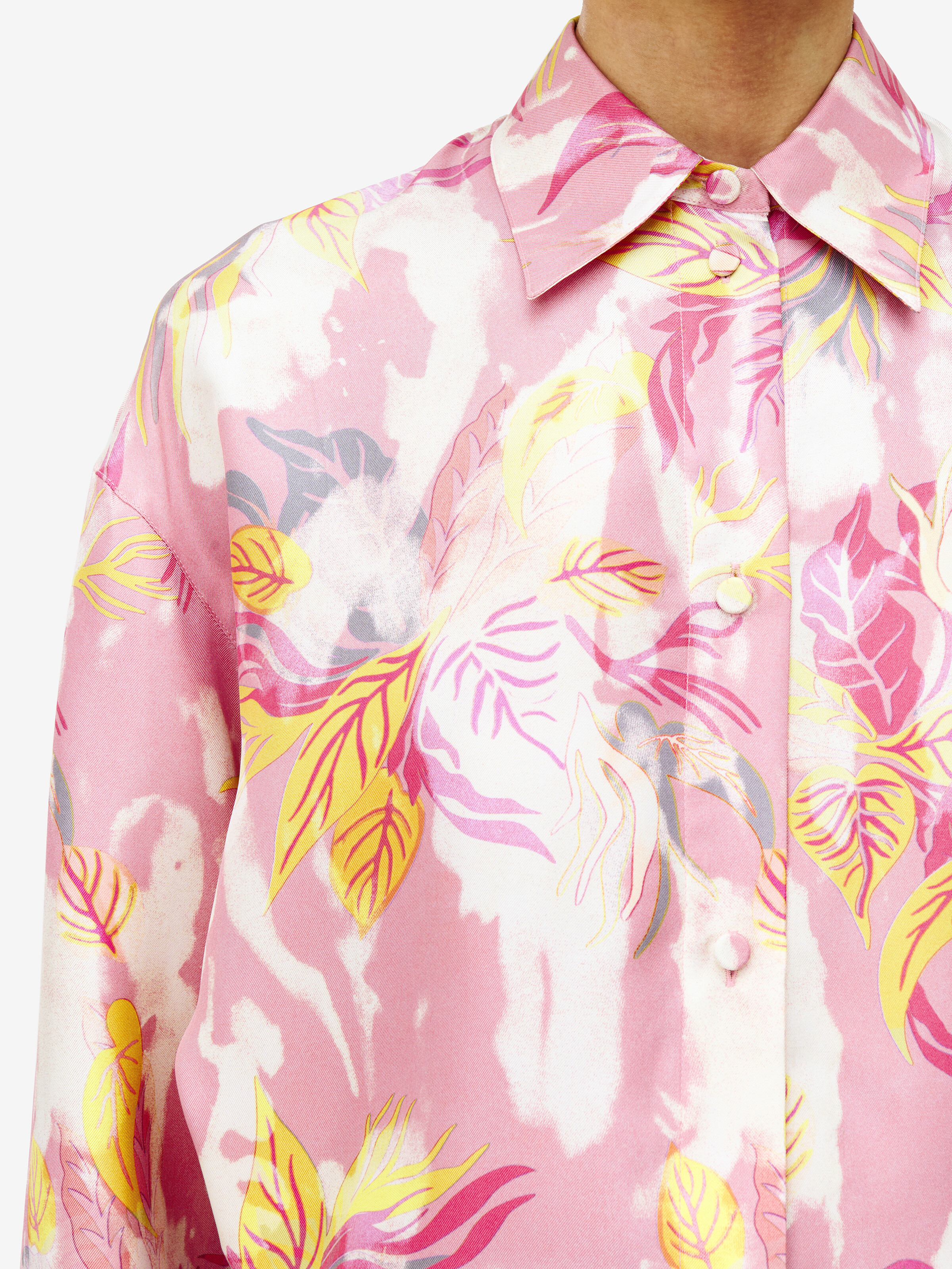 Floral Pyjama Shirt - 6