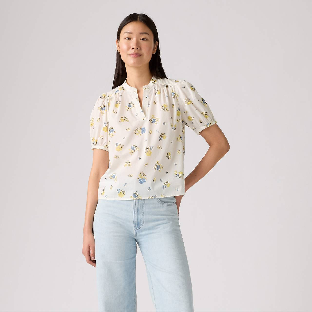 AMELIE POPLIN BLOUSE - 2