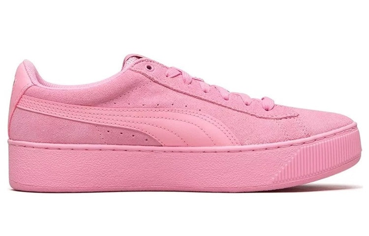 (WMNS) PUMA Vikky Platform MO Pink 367299-01 - 2