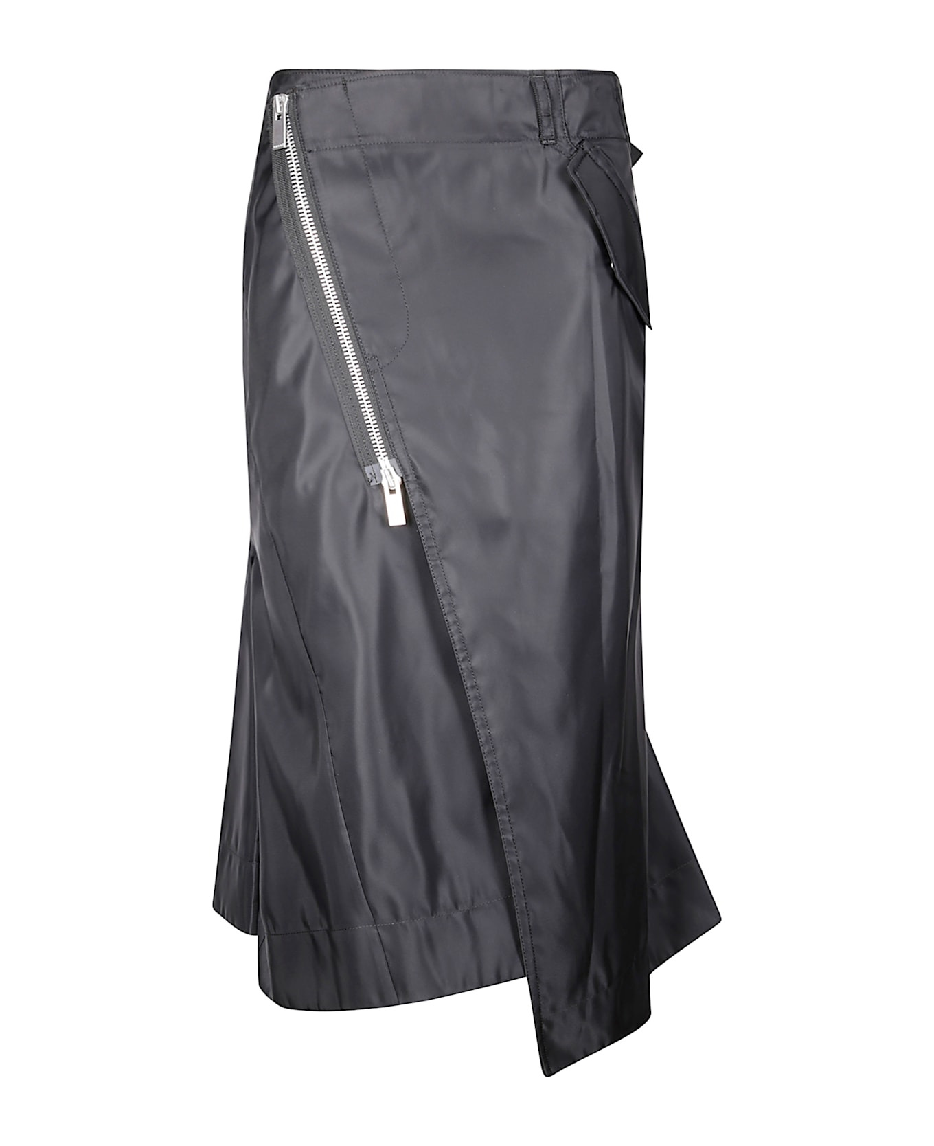 Nylon Twill Skirt - 1