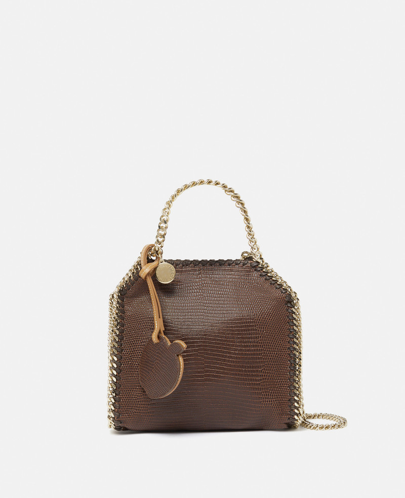 Falabella Scale-Embossed Tiny Tote Bag 1