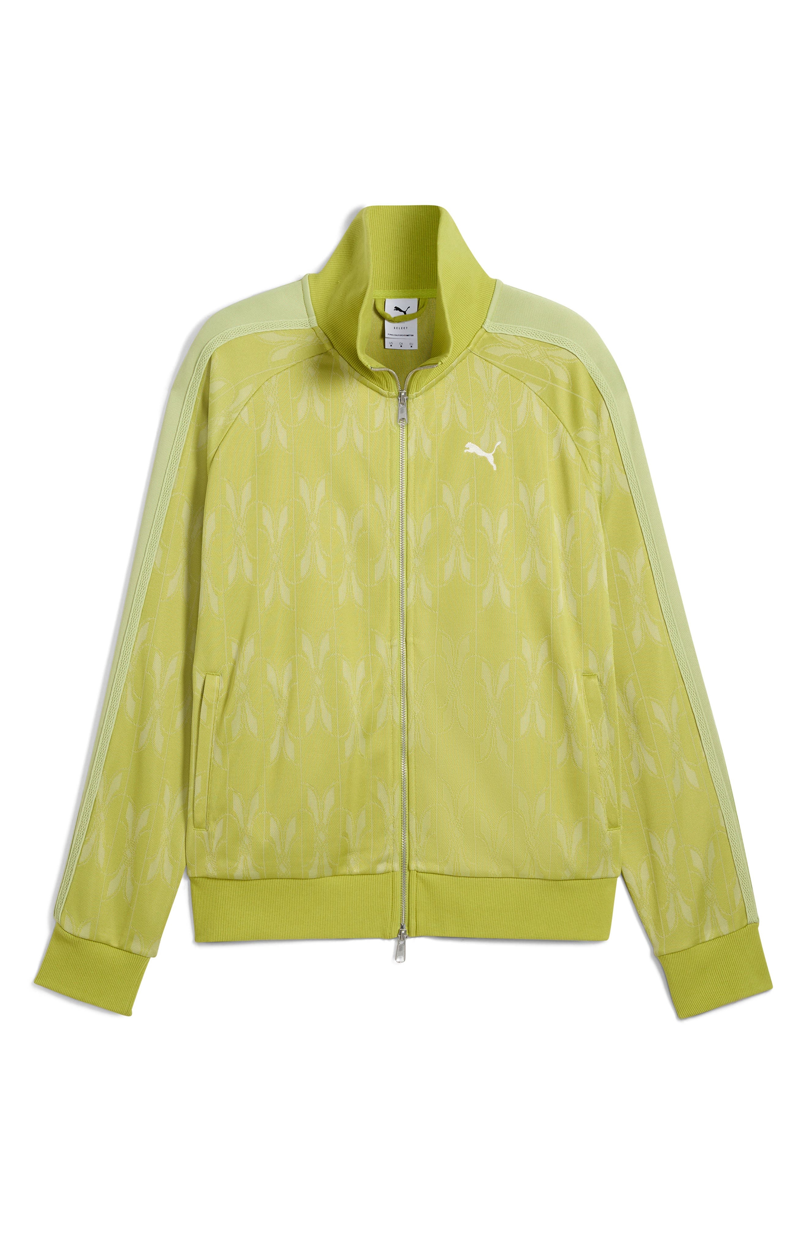 PUMA The Never Worn V T7 Track Jacket in Sea Kelp at Nordstrom - 3